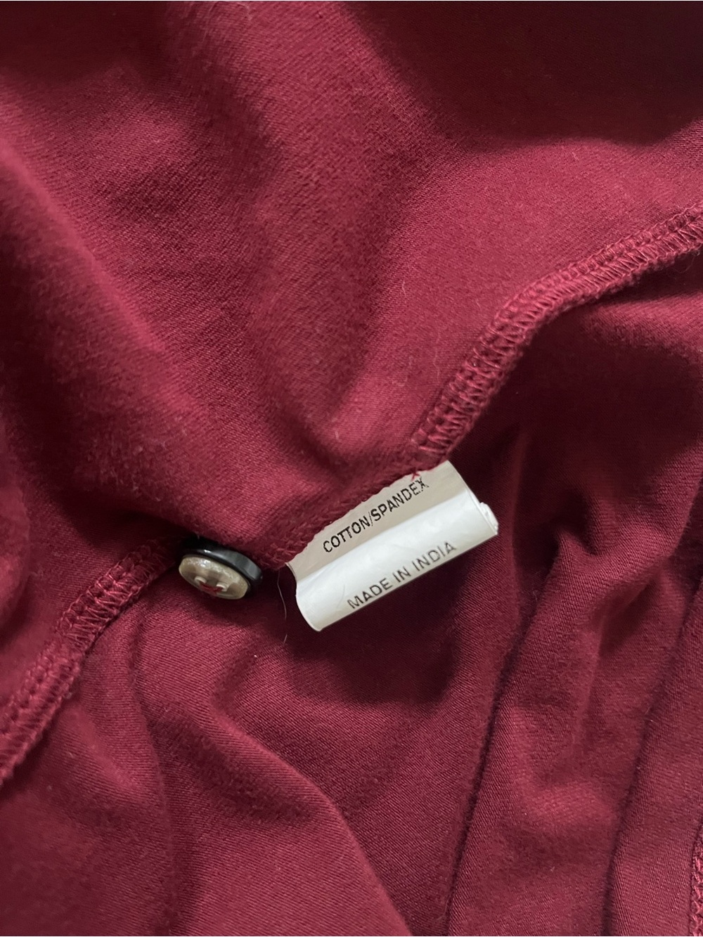 Maroon Knit Dress - Picture 4 of 4